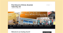 Desktop Screenshot of christianscienceyubacity.org